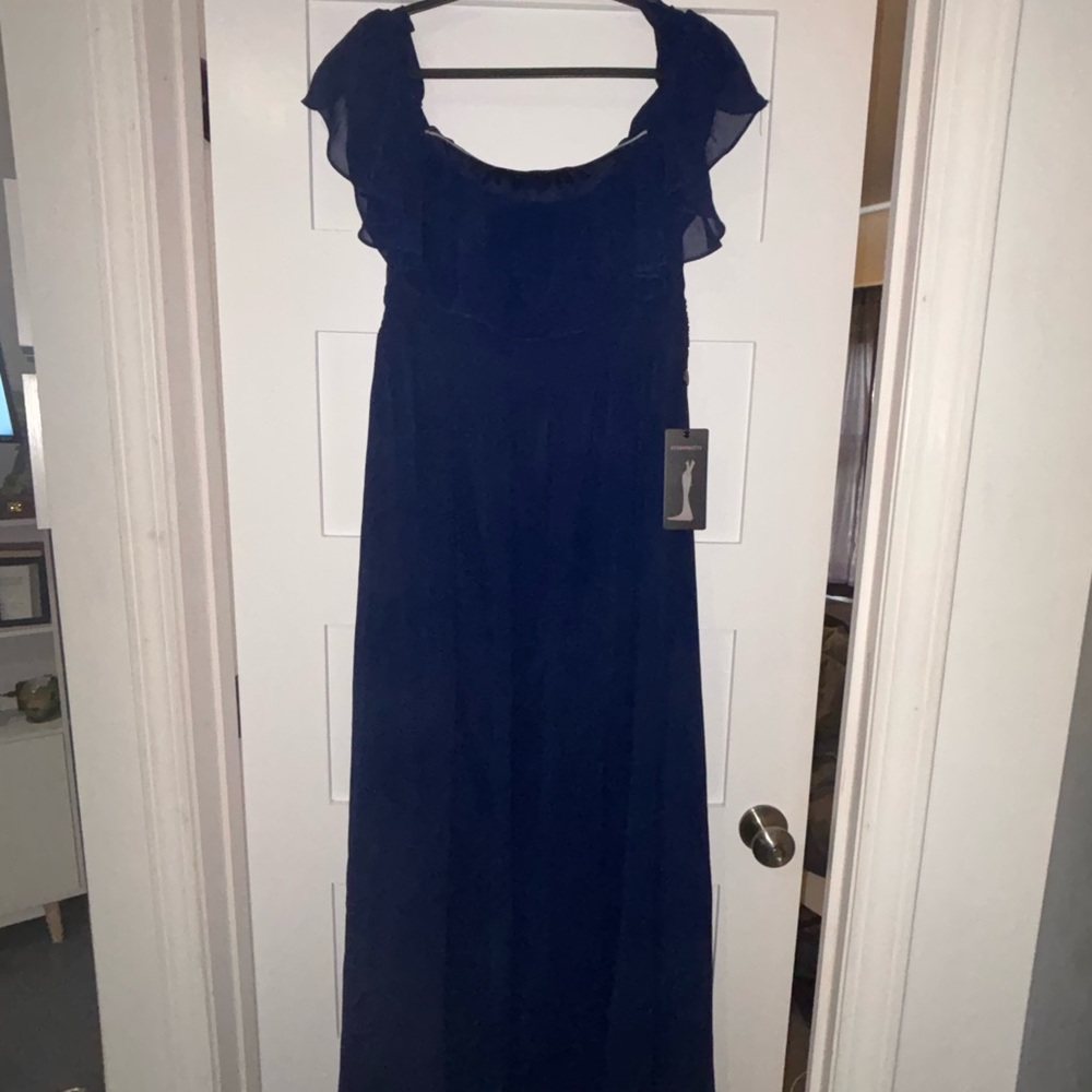NWT Elegant Navy Blue Women's Dress